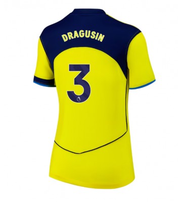 Tottenham Hotspur Radu Dragusin #3 Tredjetrøje Dame 2025-26 Kortærmet